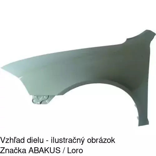 Predný blatník 692201 /POLCAR/ - obr. 1
