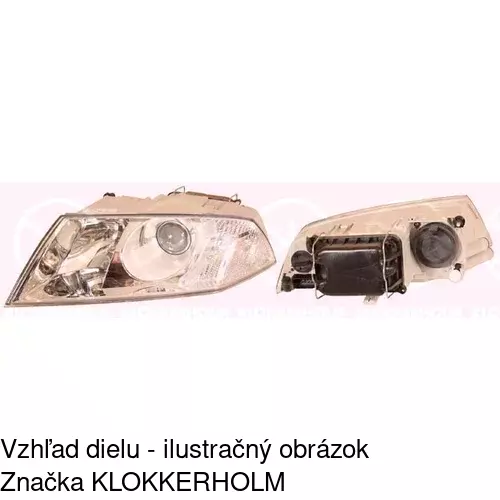 Hlavný reflektor 6922097E /POLCAR/ - obr. 1