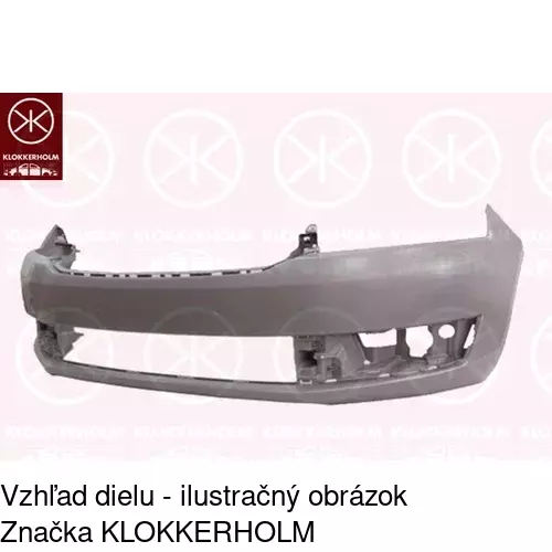 Predný nárazník POLCAR 69B107-1