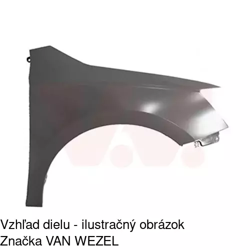 Predný blatník 69B202 /POLCAR/ - obr. 1