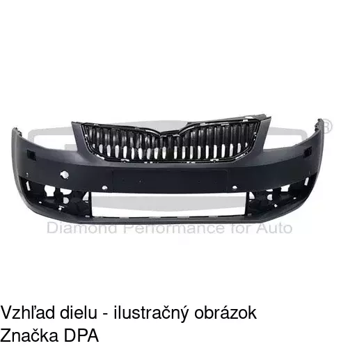 Predný nárazník 69C1072J /POLCAR/ - obr. 2