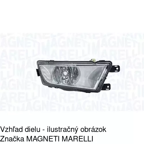 Hmlové svetlo - predné 69C1300E /POLCAR/ - obr. 1