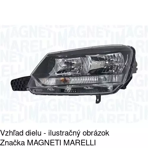 Hlavný reflektor 69X110-U /POLCAR/ - obr. 1