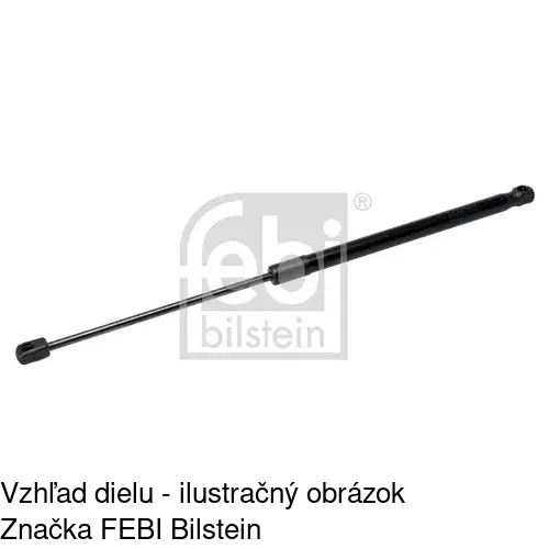 Plynová pružina 7415AB /POLCAR/ - obr. 1