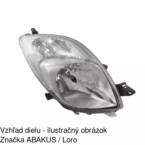 Hlavný reflektor 810510-V /POLCAR/ - obr. 5