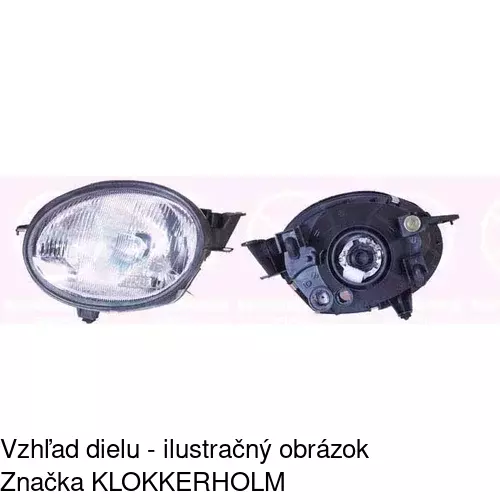 Hlavný reflektor 8112091E /POLCAR/ - obr. 1