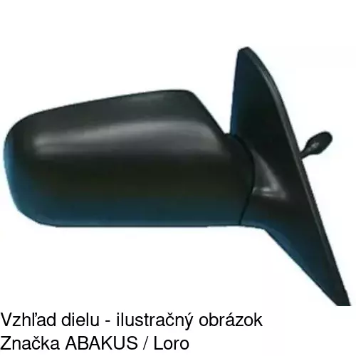 Vonkajšie zrkadlo 8112521E /POLCAR/ - obr. 1