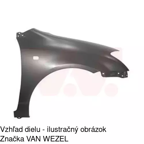 Predný blatník 811402-1 /POLCAR/ - obr. 1