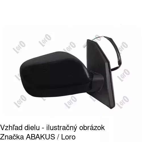Vonkajšie zrkadlo 8114524M /POLCAR/ - obr. 1