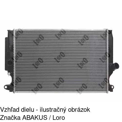 Chladiče vody 8116084K /POLCAR/ - obr. 1
