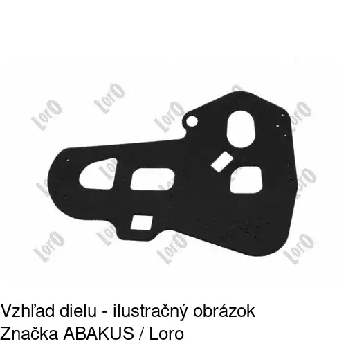 Zadné svetlo 8116881E /POLCAR/ - obr. 1