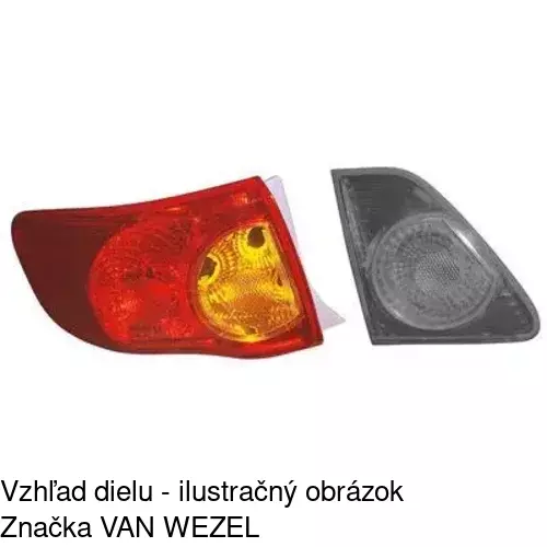 Zadné svetlo 8117870E /POLCAR/ - obr. 3