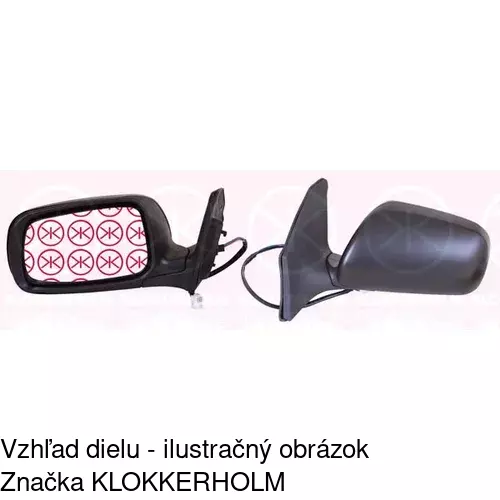 Vonkajšie zrkadlo 8125517E /POLCAR/ - obr. 1