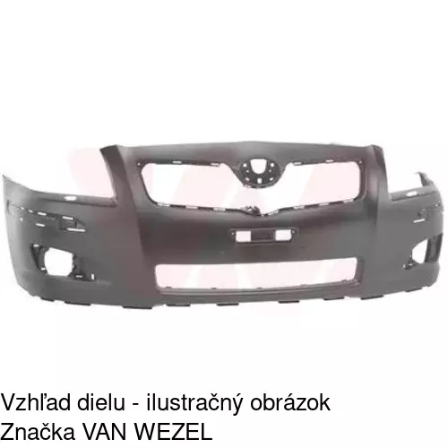 Predný nárazník POLCAR 812607-1