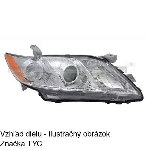 Hlavný reflektor POLCAR 8138100E