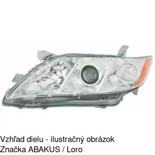 Hlavný reflektor 8138100E /POLCAR/ - obr. 2