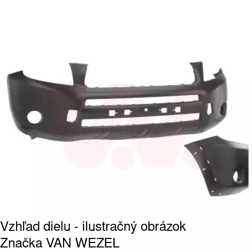 Predný nárazník 814807-1 /POLCAR/ - obr. 1