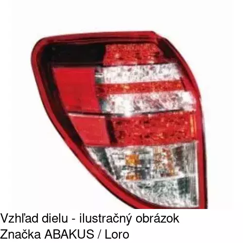 Zadné svetlo 814988-E /POLCAR/ - obr. 1