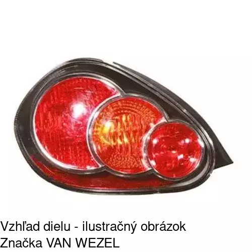 Zadné svetlo 8153871U /POLCAR/ - obr. 2