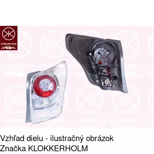 Zadné svetlo 815988-X /POLCAR/ - obr. 2
