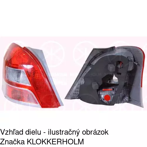 Zadné svetlo 8172871E /POLCAR/ - obr. 2