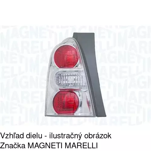 Zadné svetlo 8186871X /POLCAR/ - obr. 1