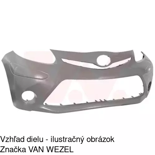 Predný nárazník 81A107 /POLCAR/ - obr. 2