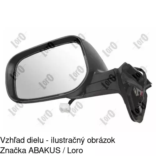Vonkajšie zrkadlo 81C1513M /POLCAR/ - obr. 1