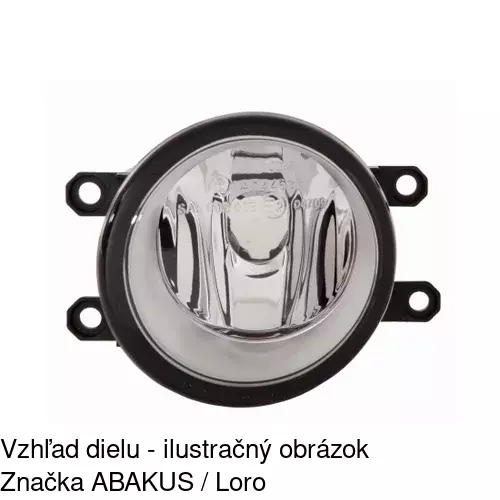 Hmlové svetlo - predné 81C229-E /POLCAR/ - obr. 4
