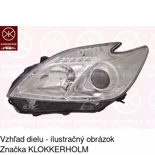 Hlavný reflektor 81H1102E /POLCAR/ - obr. 1