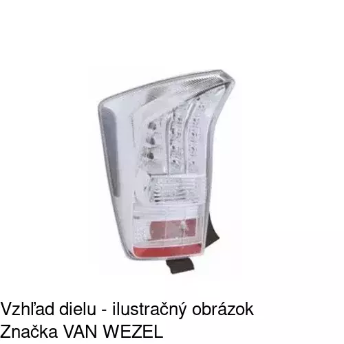 Zadné svetlo 81H187-E /POLCAR/ - obr. 2