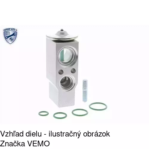 Expanzný ventil 8UW351239021 /POLCAR/ - obr. 2