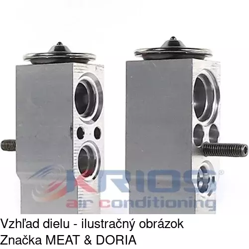 Expanzný ventil 8UW351239021 /POLCAR/ - obr. 4