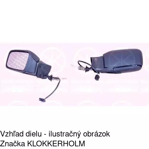 Vonkajšie zrkadlo 9032524M /POLCAR/ - obr. 1