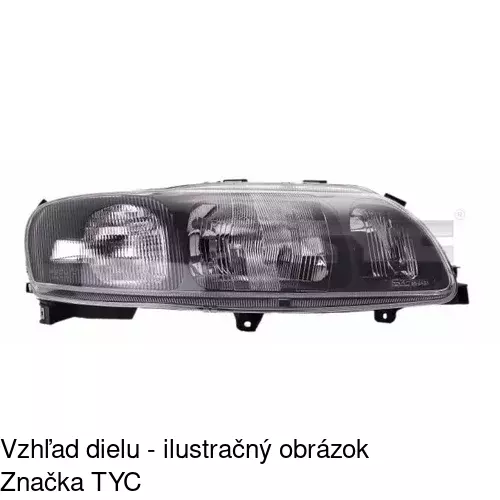 Hlavný reflektor POLCAR 9060091E