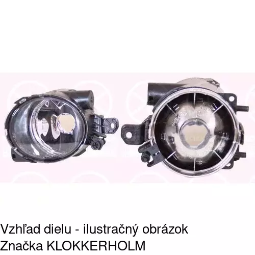 Hmlové svetlo - predné 907629-E /POLCAR/ - obr. 1
