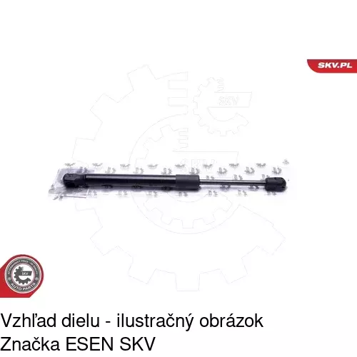 Plynová pružina 9082AB /POLCAR/ - obr. 3
