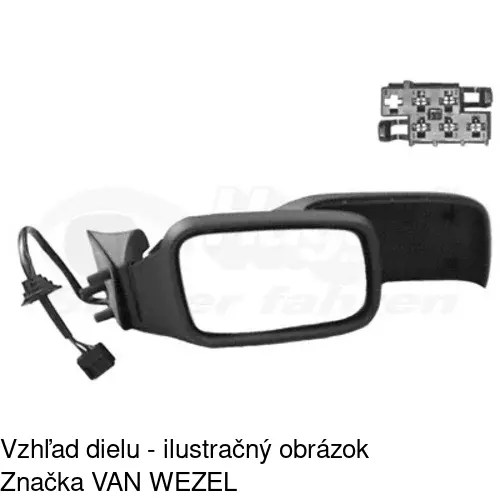 Vonkajšie zrkadlo 9085524M /POLCAR/ - obr. 2