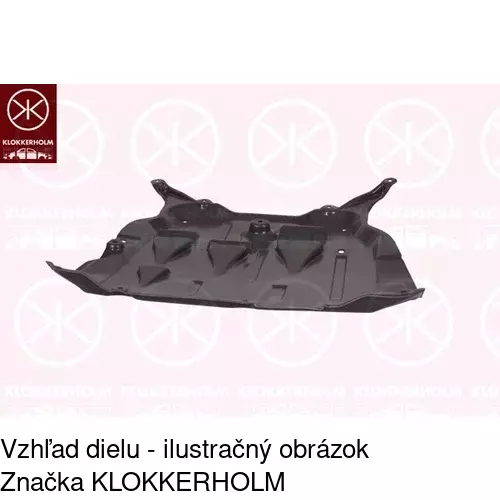 Kryt motora 9090345T /POLCAR/