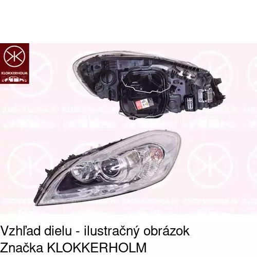 Hlavný reflektor POLCAR 90R1101U