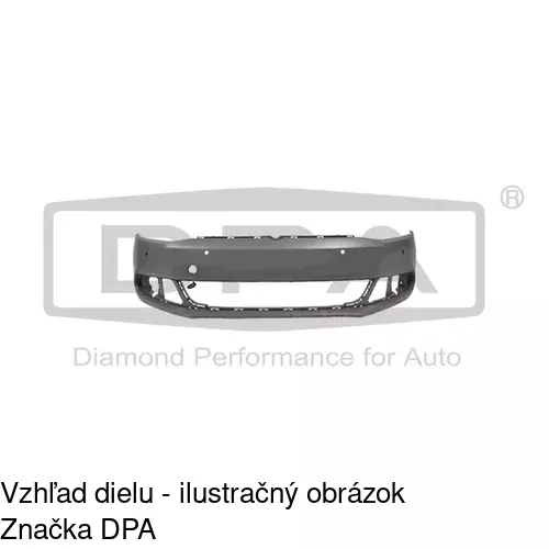 Predný nárazník 950307-5 /POLCAR/ - obr. 1