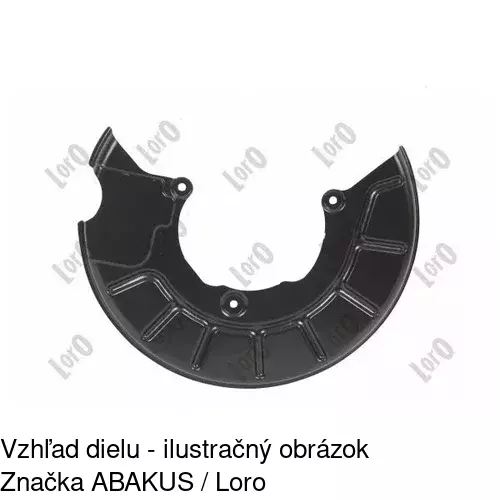 Brzdovy štít 9513OT-1 /POLCAR/ - obr. 2