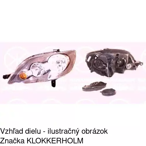 Hlavný reflektor 9515090E /POLCAR/ - obr. 3