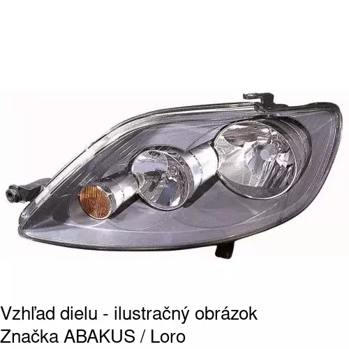 Hlavný reflektor 9515090E /POLCAR/ - obr. 5