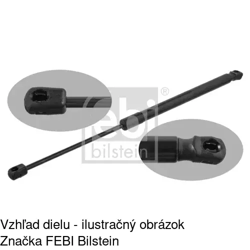 Plynová pružina 9515AB /POLCAR/ - obr. 1