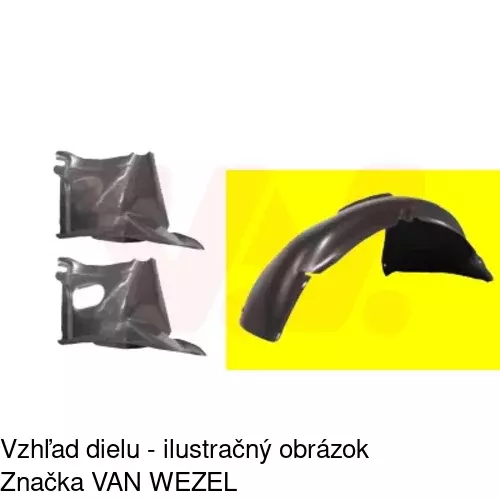 Podblatník (plast) 9515FP1Q /POLCAR/ - obr. 4