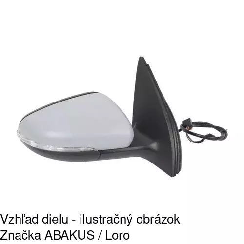 Rám vonkajšieho zrkadla 951855PE /POLCAR/ - obr. 5