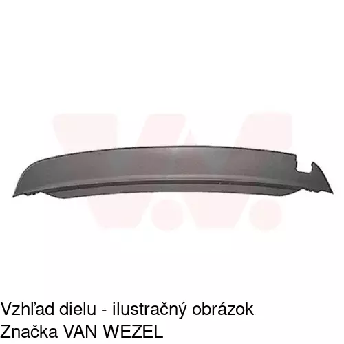 Spojler zadného nárazníka 951899 /POLCAR/ - obr. 1