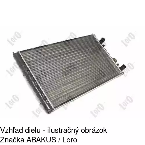 Chladiče vody 952408-8 /POLCAR/ - obr. 3