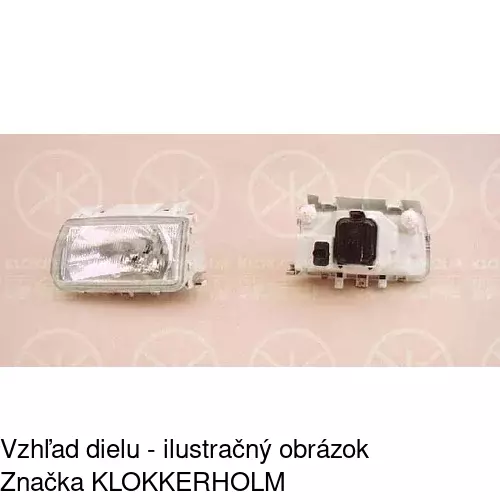 Hlavný reflektor 9524097E /POLCAR/ - obr. 1